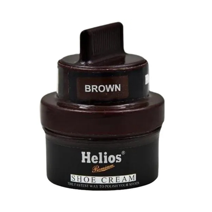 Helios Shoe Polish Cream Brown